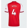 Camisa de time de futebol Arsenal Ben White #4 Replicas 1º Equipamento 2026-27 Manga Curta Camisa de time de futebol Arsenal Ben White #4 Replicas 1º Equipamento 2026-27 Manga Curta